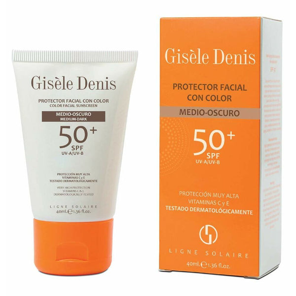 Protezione Solare Colorata Gisèle Denis SPF 50+ Medium Dark (40 ml)