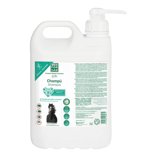 Shampoo per animali domestici Men for San Cavallo Repellente per insetti Citronella (5 L)