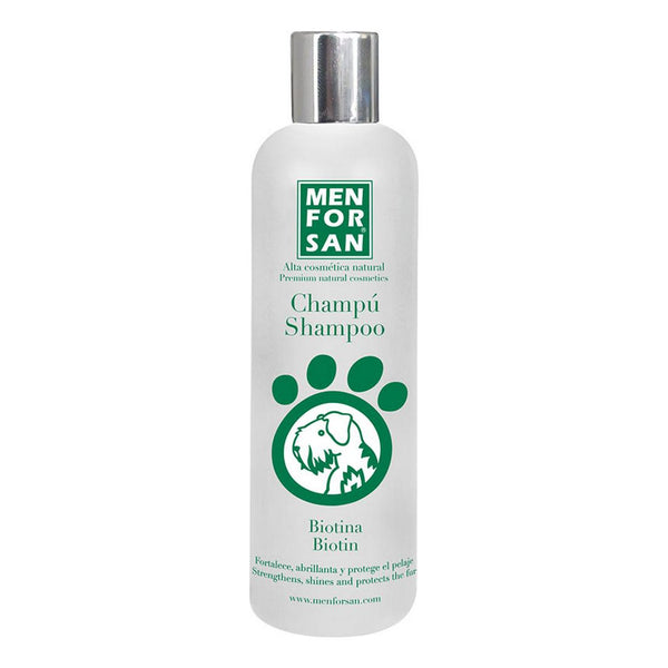 Shampoo per animali domestici Menforsan Cane Vitamina B7 (300 ml)