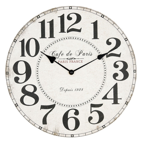 Reloj de pared de madera de Quid Paris (34 cm)