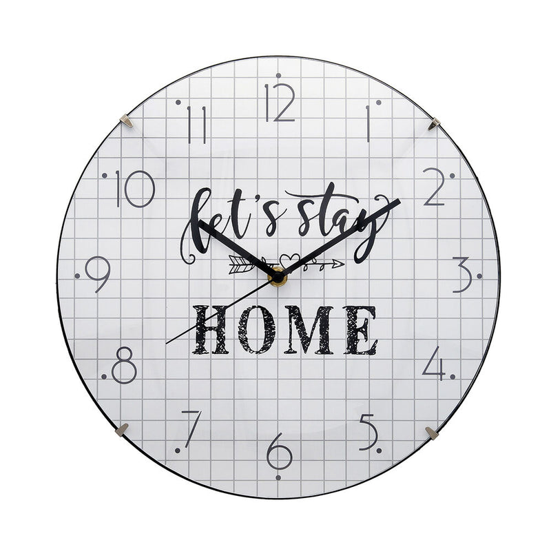 Quid Stay Home Plastic Wall Watch (31 cm)