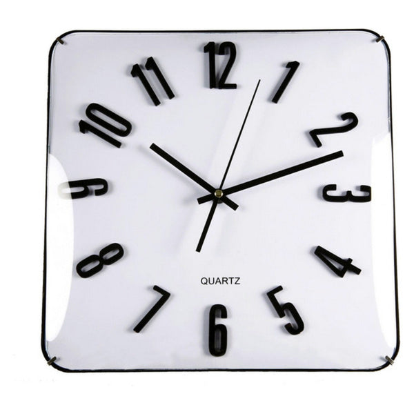 Reloj de pared vaso (31 x 5.5 x 31 cm)