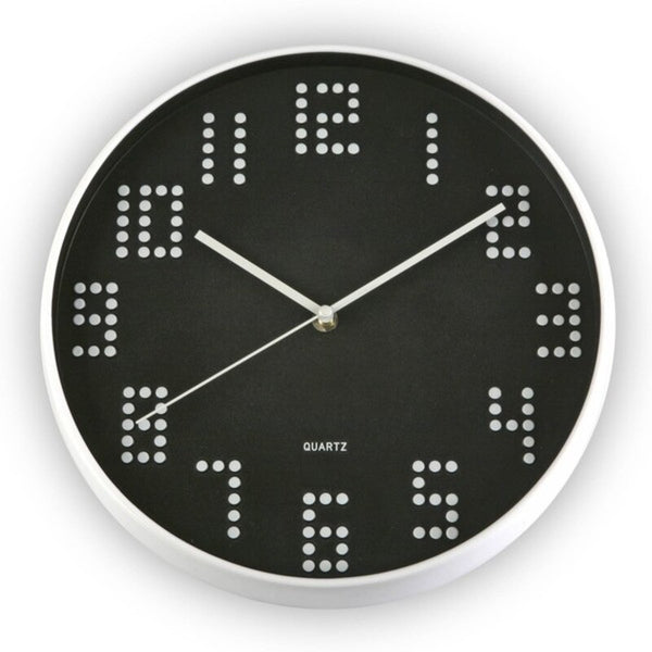 Montre murale en plastique (4,3 x 30,3 x 30,3 cm)