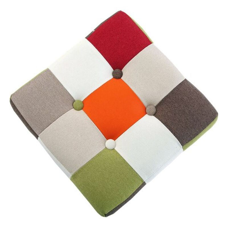 Sgabello Versa Patchwork  Cotone (35 x 35 x 35 cm)