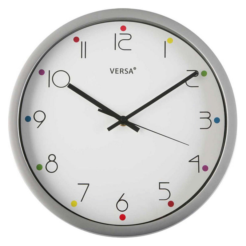 Montre mural en plastique (0,4 x 30,5 x 30,5 cm)