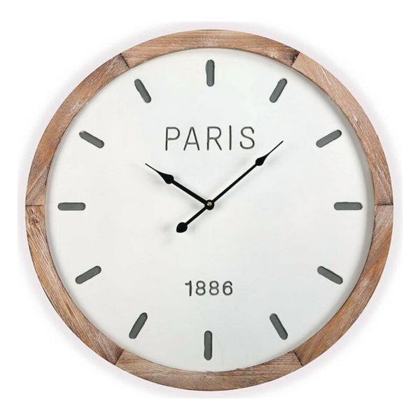 Reloj de pared de madera MDF (4.5 x 60 x 60 cm)