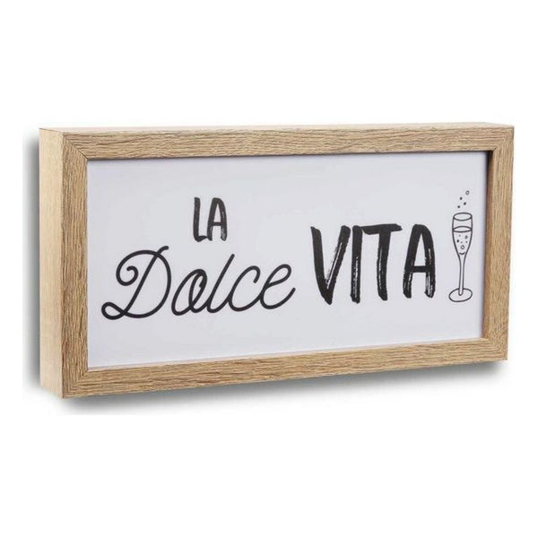 Quadro Versa Dolce Vita Legno MDF (4 x 15 x 30 cm)