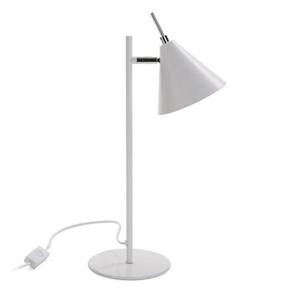 Schreibtischlampe Versa Swing White Metal (15 x 41 x 23 cm)