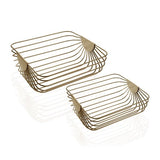 Centrotavola Acciaio (35 x 13 x 35 cm) (2 pcs) - zannishop