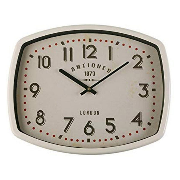 Wall Watch Verser les antiquités London Metal (6 x 33 x 40 cm)