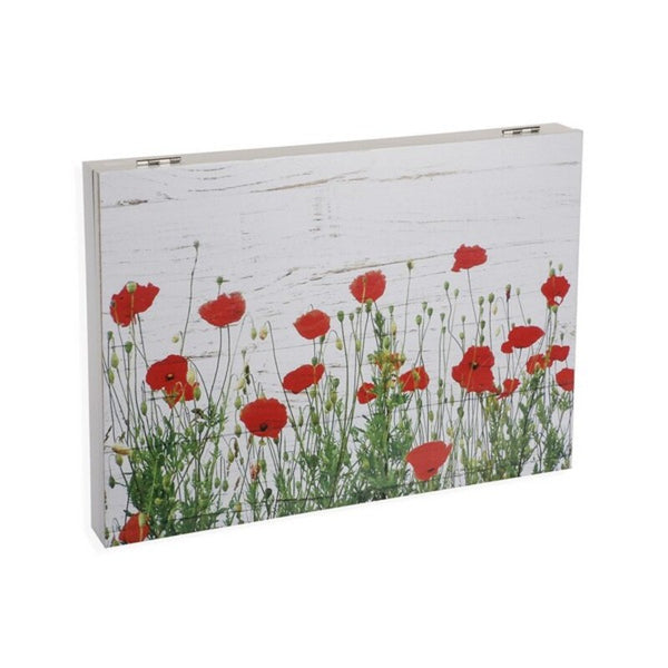 Scatola Decorativa Versa Flower Legno (4,5 x 33 x 46 cm) - zannishop