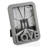 Portafoto Love Plastica Grigio - zannishop