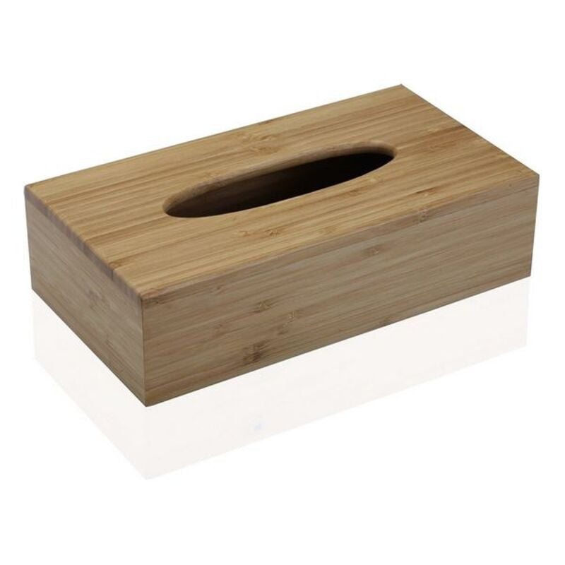 Caja para pañuelos Versa Bambú (14 x 7 x 26 cm)