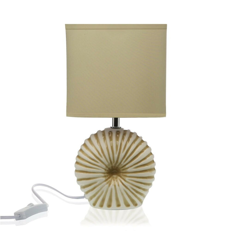 Lampada da tavolo Versa Beige Ceramica (7,5 x 22,5 x 10 cm) - zannishop