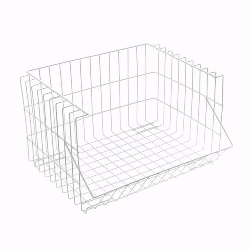 Cesta Versa Cromado (27 x 22 x 34 cm)