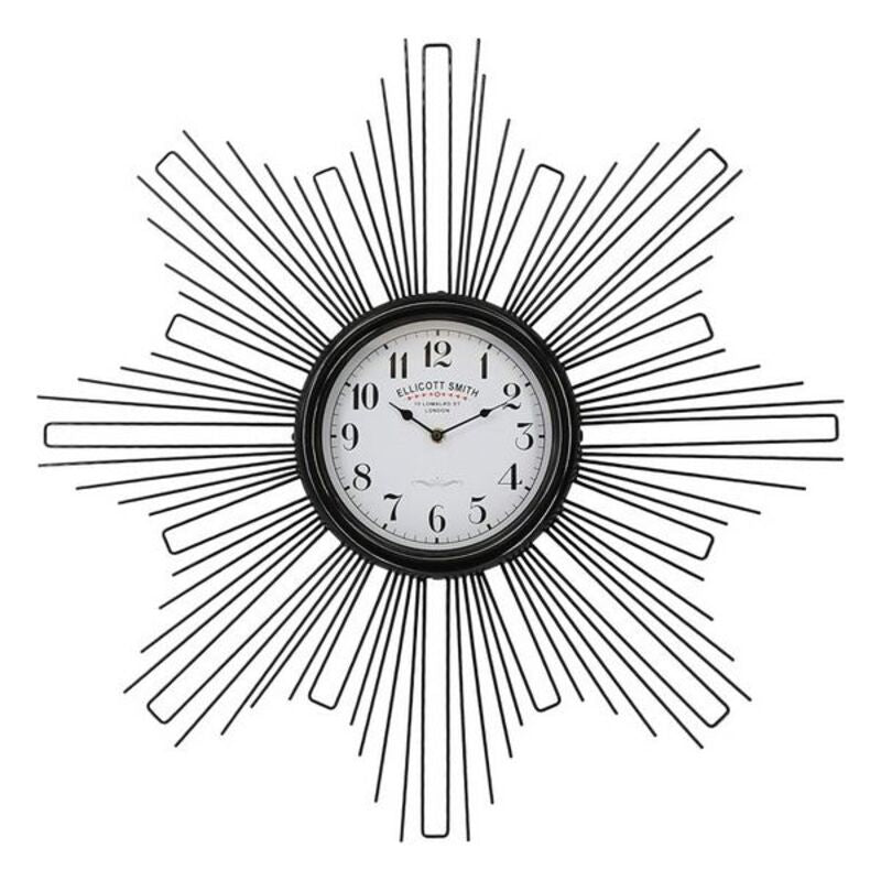 MDF / Metal Wood vers l'horloge (68 x 6,5 x 68 cm)