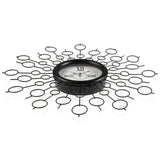 MDF / Metal Wood vers l'horloge (68 x 6,5 x 68 cm)