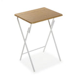 Mesa plegable Vierta Marrón Glacé Metal Wood MDF (37.5 x 65.5 x 47.5 cm)