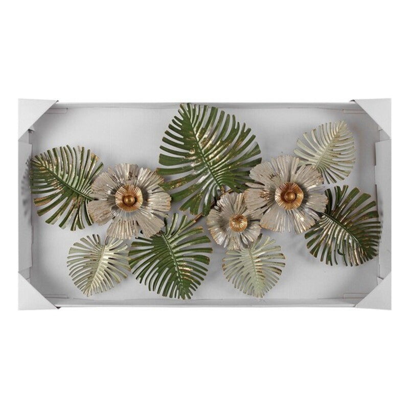 Decorazione da Parete Versa Floral Metallo (6,4 x 48,9 x 91,4 cm) - zannishop