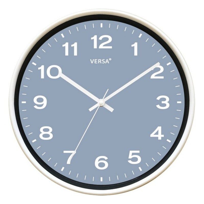 Montre murale en plastique (4,3 x 30,5 x 30,5 cm)