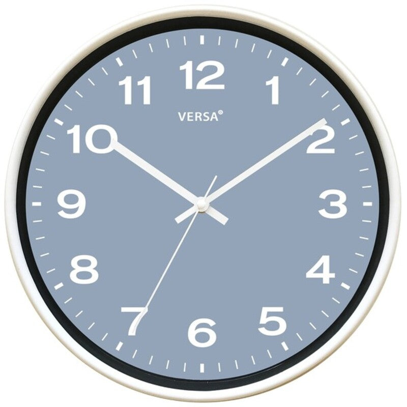 Montre murale en plastique (4,3 x 30,5 x 30,5 cm)