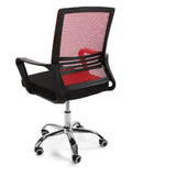 Chaise de bureau textile (25 x 53 x 50 cm)