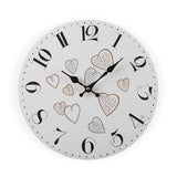 Wand Uhr GUSS GUPS CUORI Wood (4 x 29 x 29 cm)