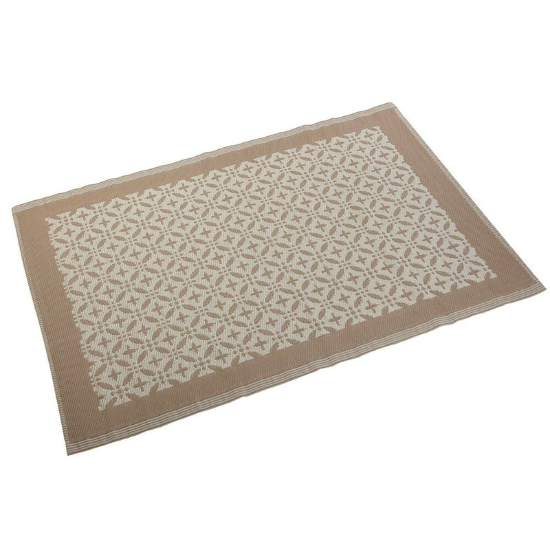 Tappeto Versa Beige Cerchi polipropilene (120 x 1 x 180 cm) - zannishop