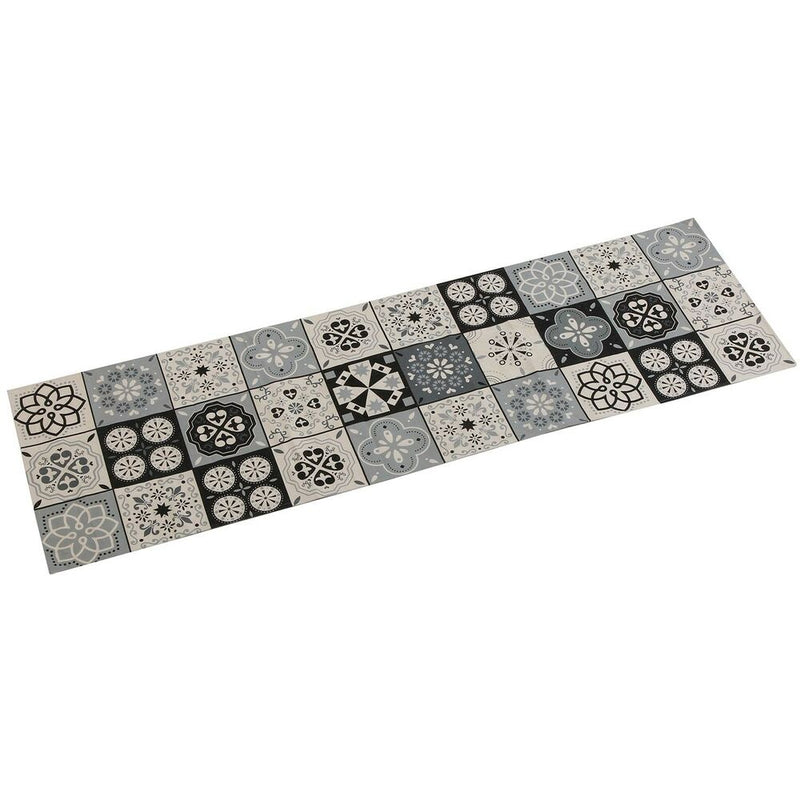 Table Runner Verser Mozaic Nero Polyester (44,5 x 0,5 x 154 cm)