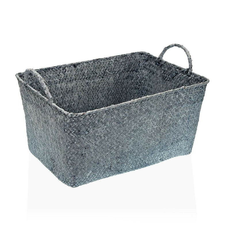 Cesta Multiusos Versa Rectangular Azul (23 x 18 x 33 cm)