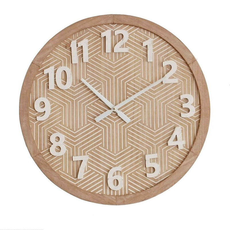 Orologio da Parete Versa Metallo Legno MDF/Vetro (4,5 x 60 x 60 cm)