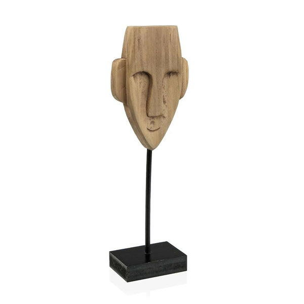 Statua Decorativa Versa Moai Legno (6,5 x 35,5 x 12 cm) - zannishop