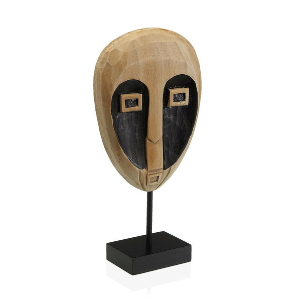 Statua Decorativa Versa Moai Nero Legno (6,5 x 33 x 16,5 cm) - zannishop