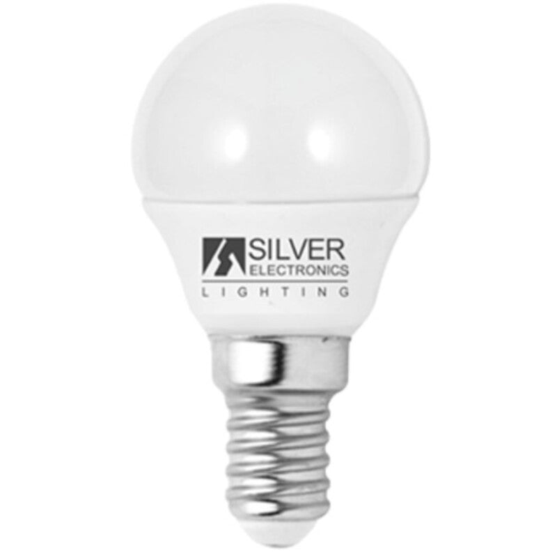 Silver Electronics Eco Eco E14 5W Luz de luz blanca Luz esférica Luz esférica