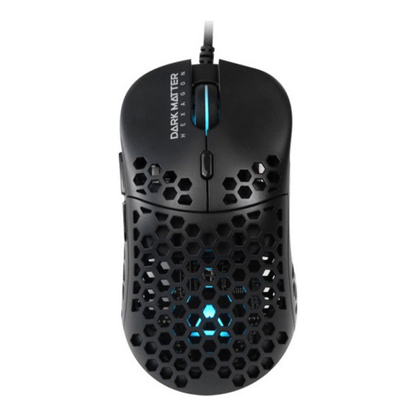 Gaming Maus Silver Electronics Dark Matter Hexagon Schwarz (1,5 m)