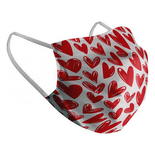 Hygiène réutilisable Masque de tissu Heart Children's