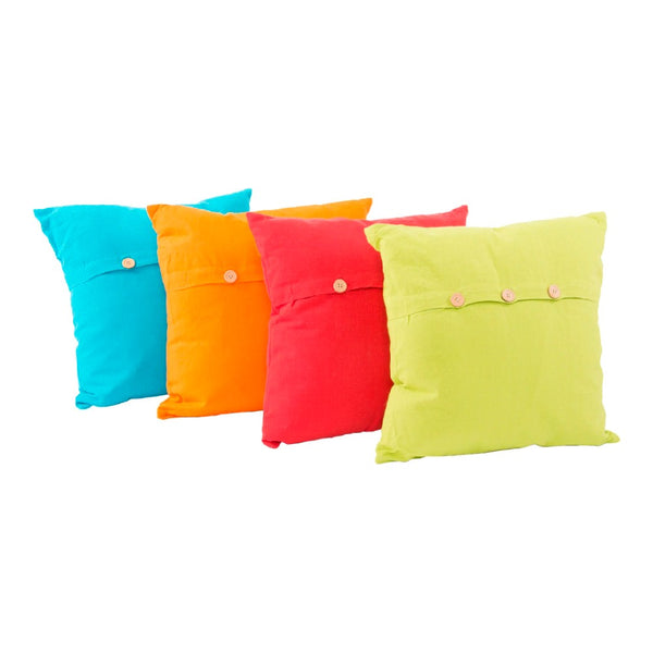 Cuscino DKD Home Decor Multicolore Cotone (4 pcs) (40 x 40 x 40 cm) - zannishop