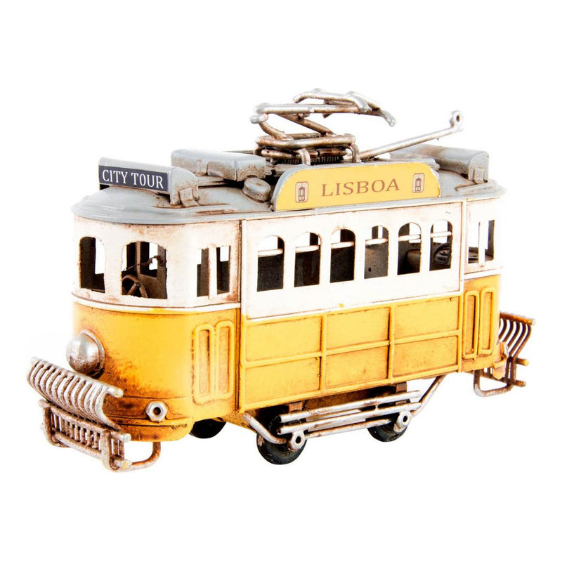 Vehicle DKD Home Decor Lisboa Ornamental Yellow Metal (13 x 5 x 8 cm) - zannishop