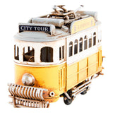 Vehicle DKD Home Decor Lisboa Ornamental Yellow Metal (13 x 5 x 8 cm) - zannishop