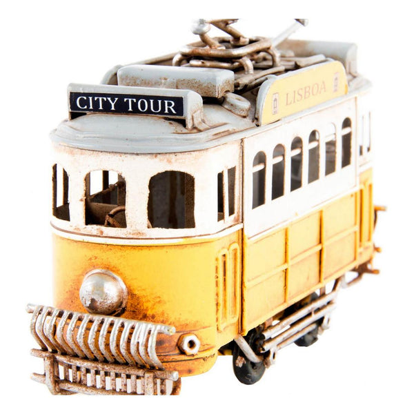 Vehicle DKD Home Decor Lisboa Ornamental Yellow Metal (13 x 5 x 8 cm) - zannishop