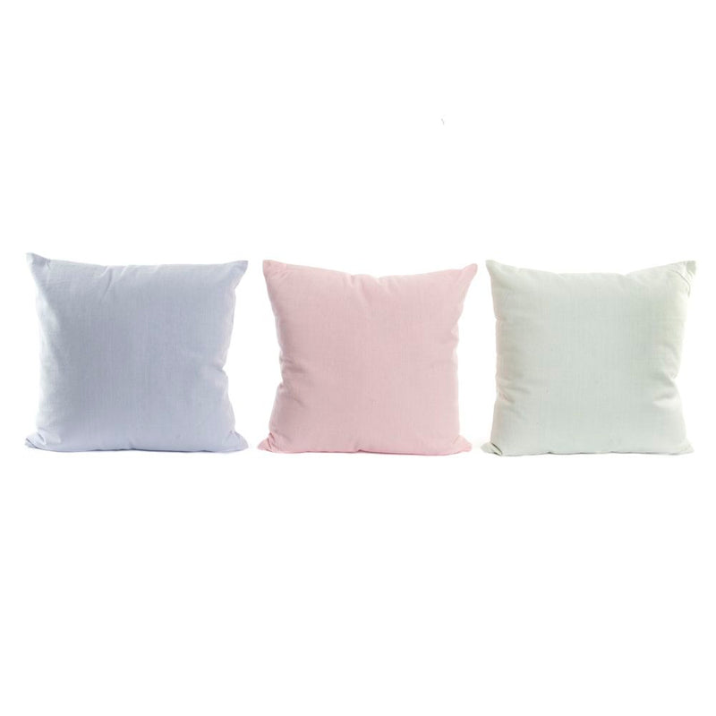 Cuscino DKD Home Decor Cotone (3 pcs) (40 x 40 x 10 cm) - zannishop