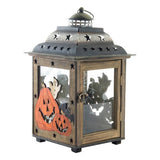 Halloween Metal DKD Home Lantern DKD Wood (22 x 22 x 36 cm)