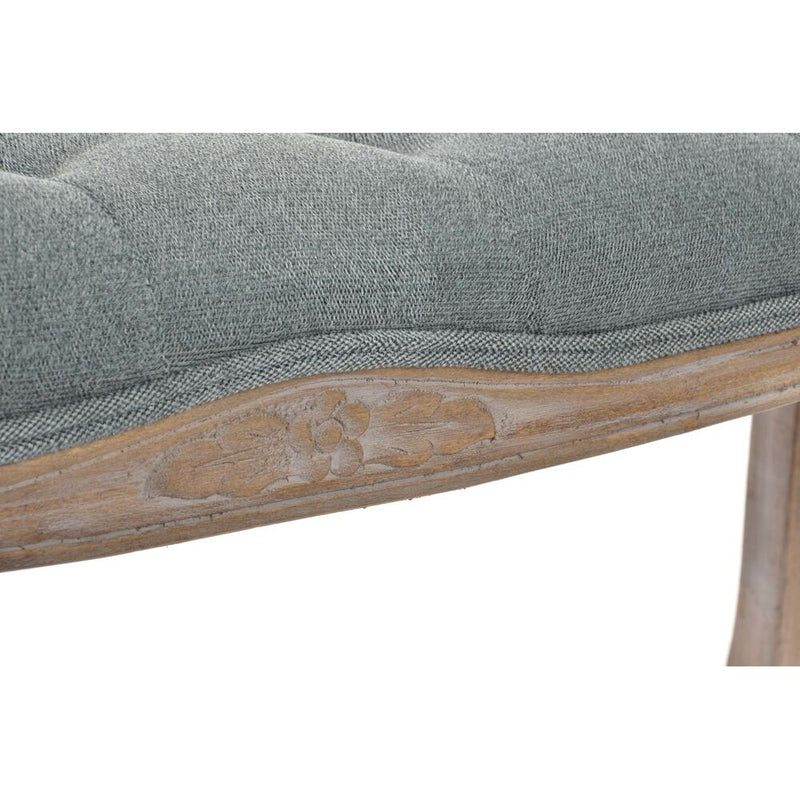 DKD Home Decor Bench Grau (110 x 37 x 48 cm)