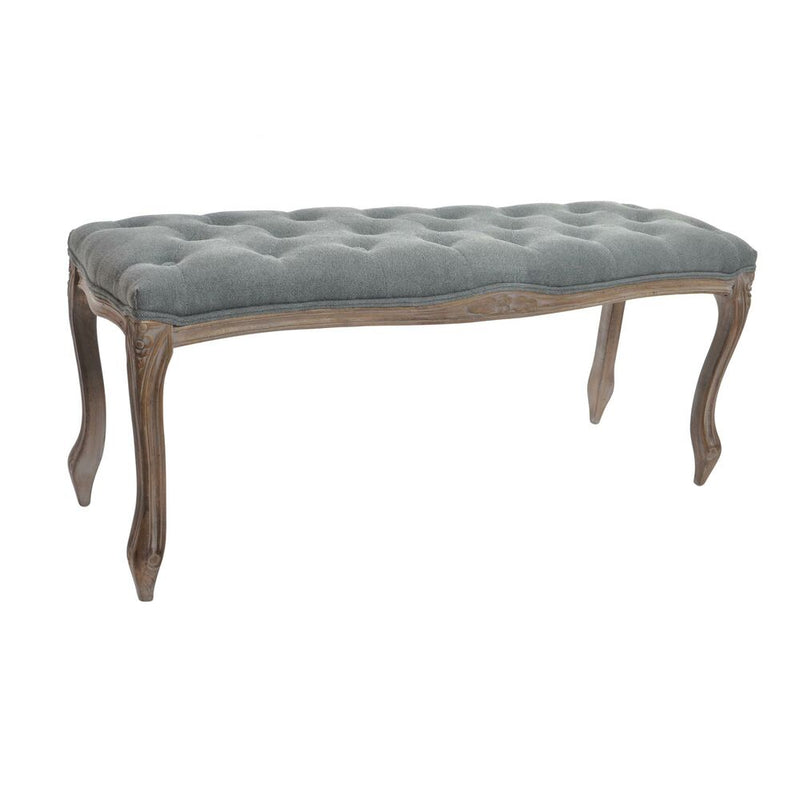 DKD Home Decor Bench Grau (110 x 37 x 48 cm)