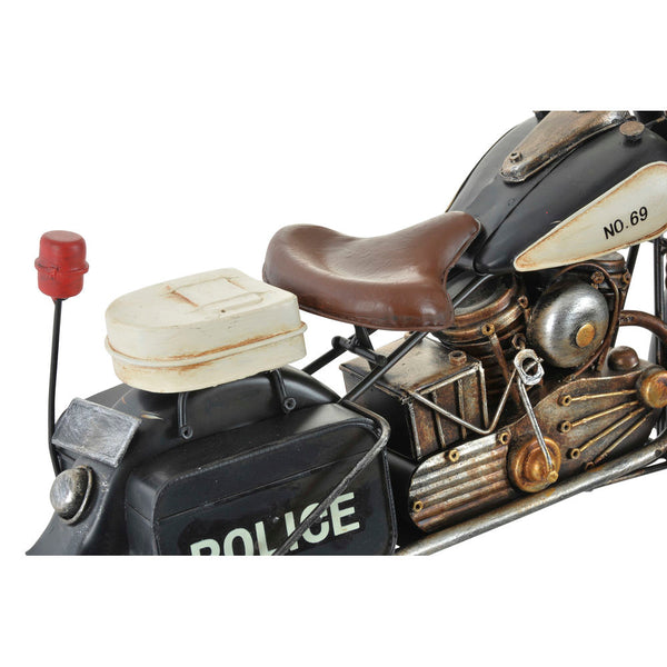 Veicolo DKD Home Decor Police Decorazione Vintage Moto (34.5 x 11 x 21 cm) - zannishop