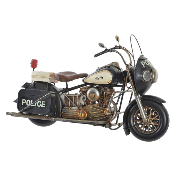 Veicolo DKD Home Decor Police Decorazione Vintage Moto (34.5 x 11 x 21 cm) - zannishop