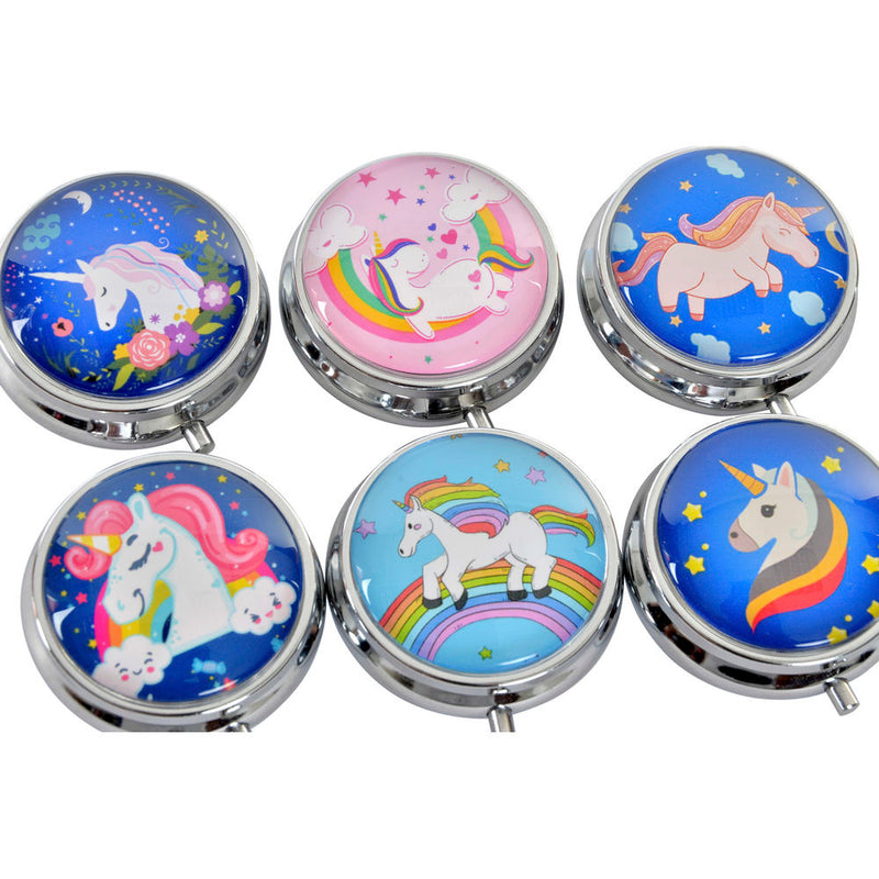 Pillendose mit Fächern DKD Home Decor Einhorn (6 pcs)