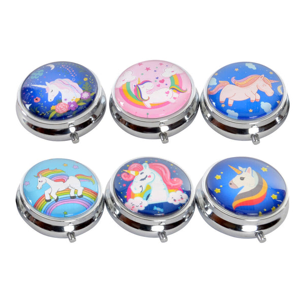 Pillendose mit Fächern DKD Home Decor Einhorn (6 pcs)