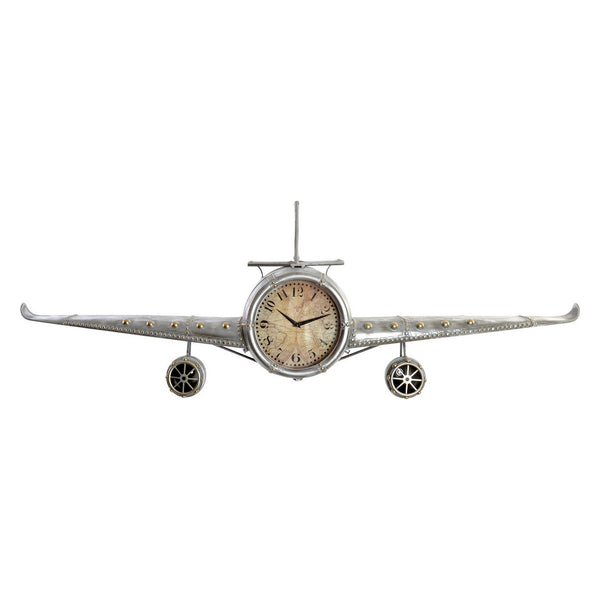 Wall Watch DKD Home Decor Avion Metal Glass (141 x 20 x 46,5 cm)