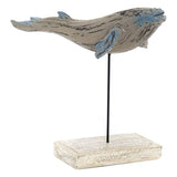 Statua Decorativa DKD Home Decor Metallo Resina Finitura invecchiata (27 x 22 x 15 cm) - zannishop